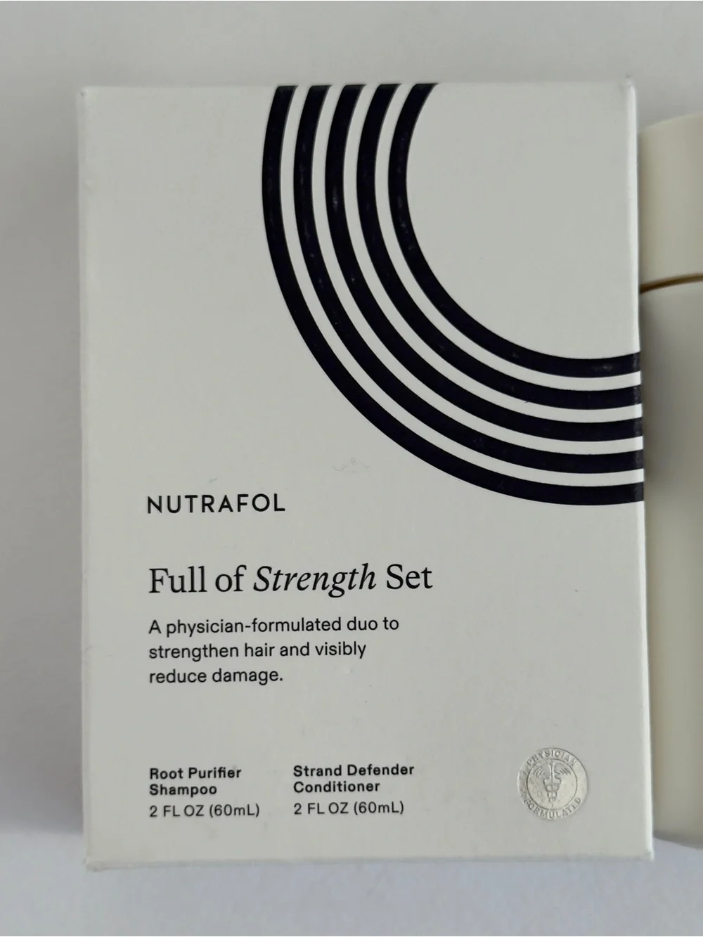 Set of 2. Nutrafol Full of Strength Set. Brand New! A physician-formulated duo.